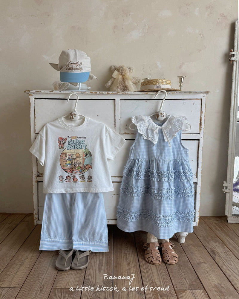 Banana J - Korean Children Fashion - #childofig - Super Rabbit Tee - 6