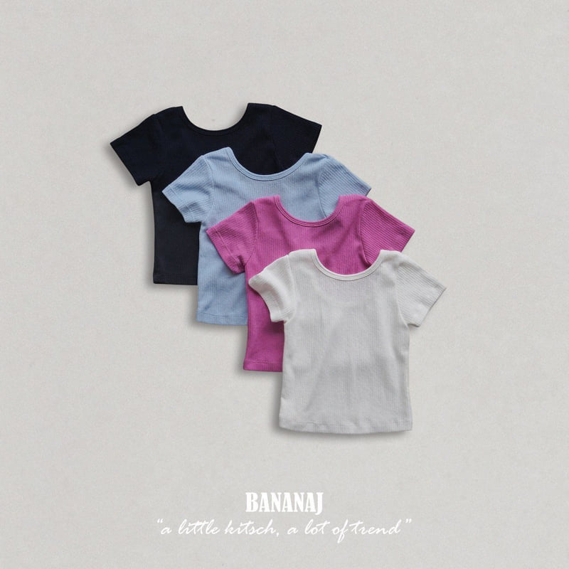 Banana J - Korean Children Fashion - #childofig - Joy U-neck Tee