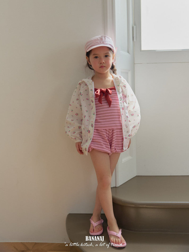 Banana J - Korean Children Fashion - #childofig - Flower Summer Jacket - 11