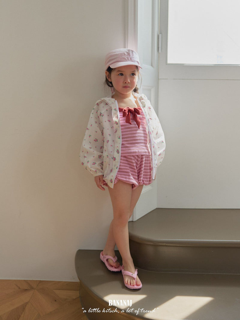 Banana J - Korean Children Fashion - #childofig - Flower Summer Jacket - 12