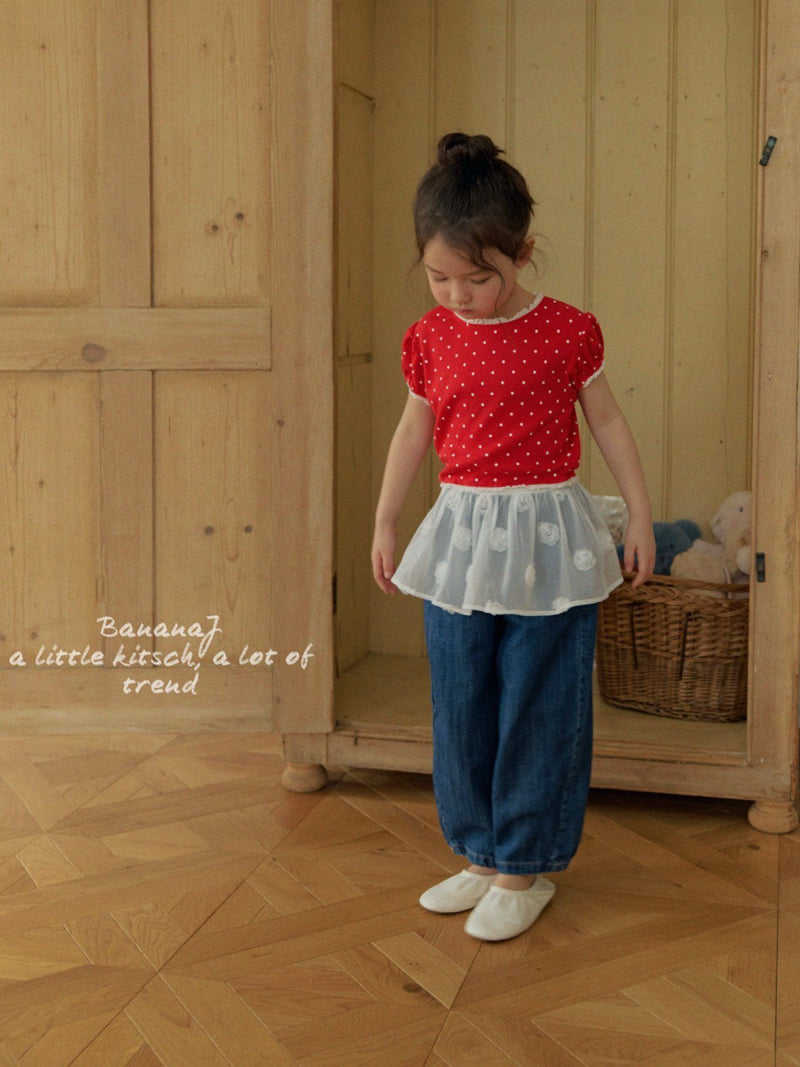 Banana J - Korean Children Fashion - #childrensboutique - Mimi Flower Skirt - 8