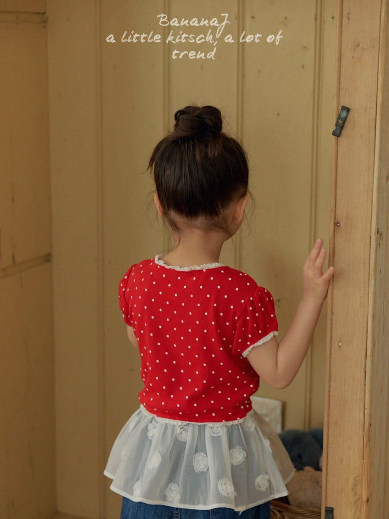 Banana J - Korean Children Fashion - #designkidswear - Mimi Flower Skirt - 9