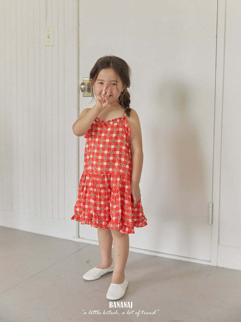 Banana J - Korean Children Fashion - #designkidswear - Cherry One-piece - 10