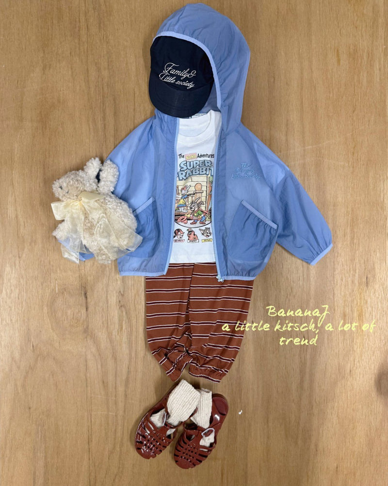 Banana J - Korean Children Fashion - #designkidswear - Super Rabbit Tee - 8