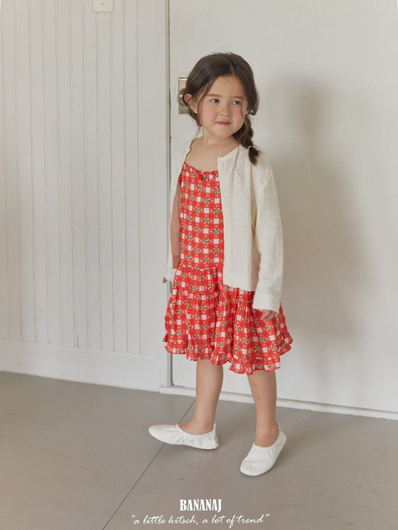 Banana J - Korean Children Fashion - #discoveringself - Cherry One-piece - 11