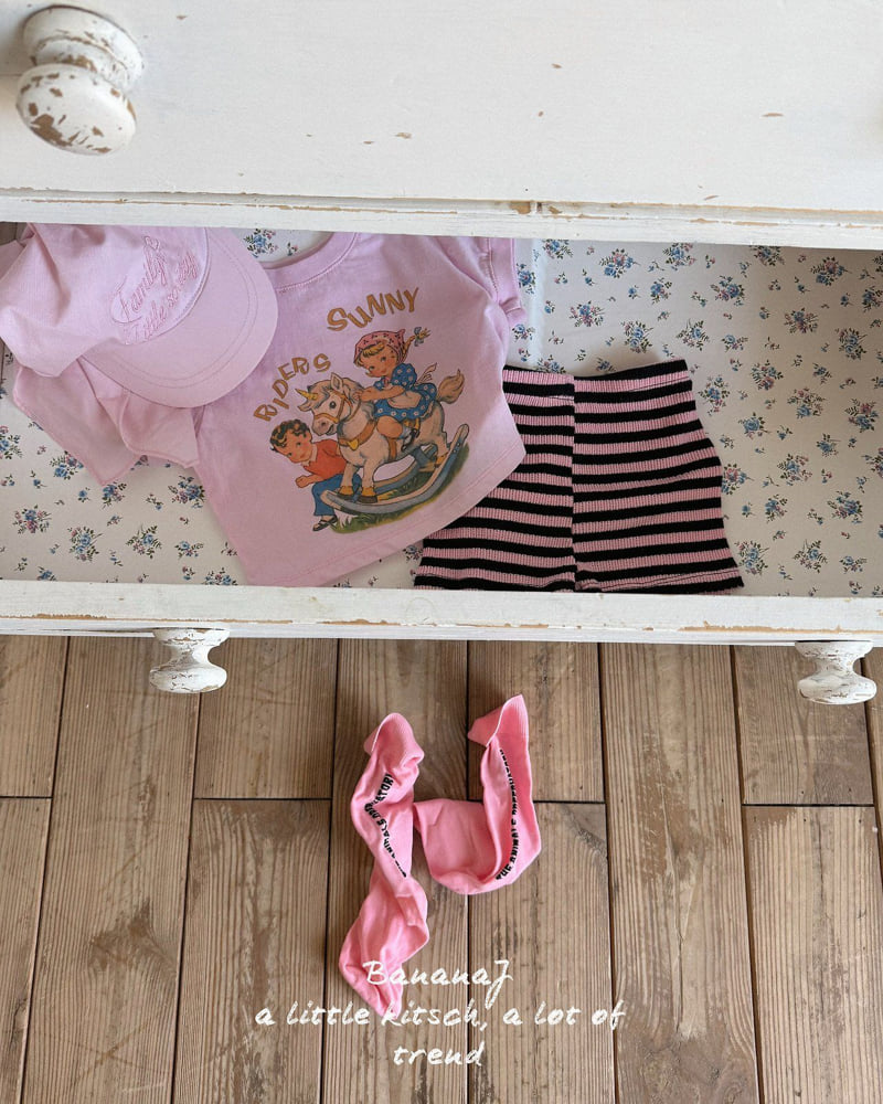 Banana J - Korean Children Fashion - #discoveringself - Sunny Tee - 10
