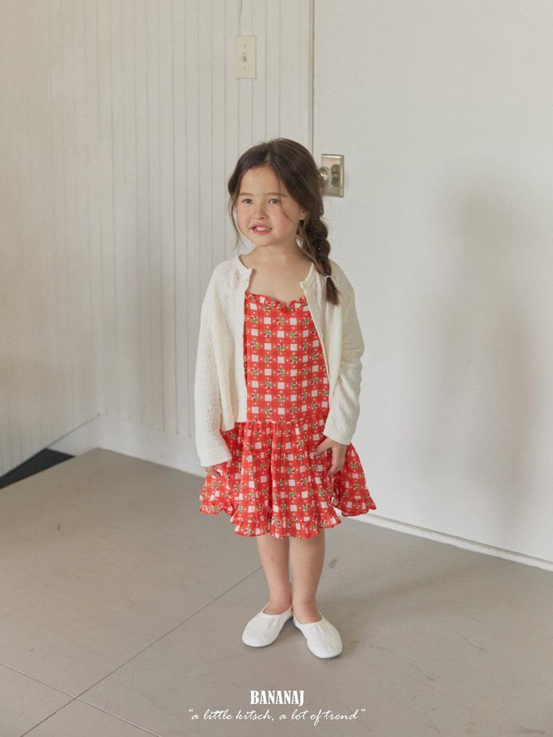 Banana J - Korean Children Fashion - #fashionkids - Cherry One-piece - 12