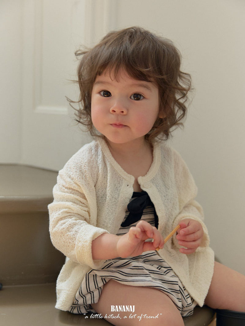 Banana J - Korean Children Fashion - #fashionkids - Soft Cardigan - 5