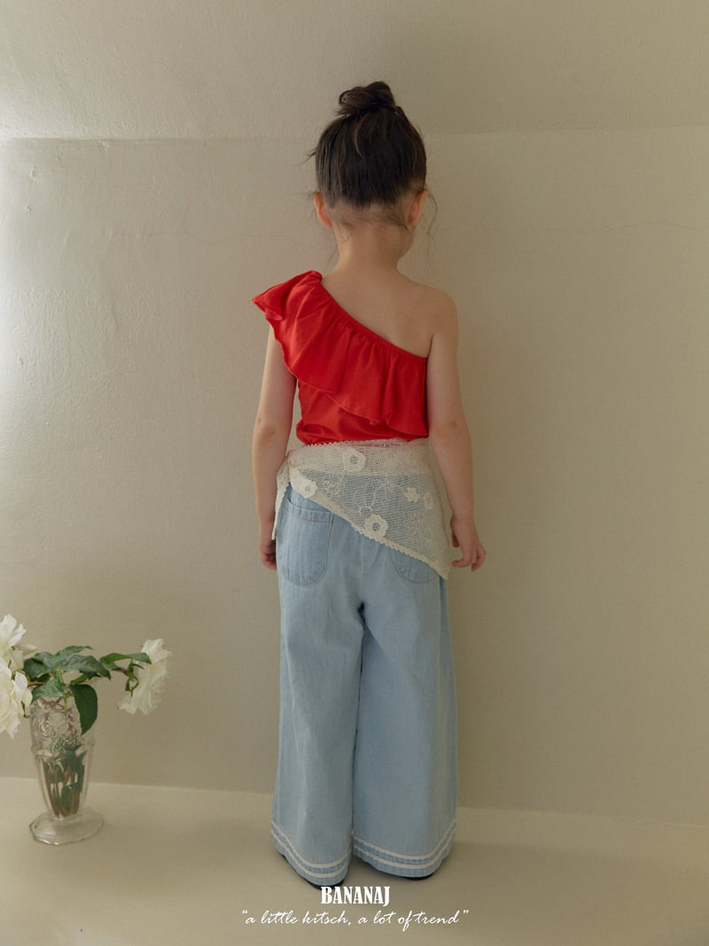 Banana J - Korean Children Fashion - #kidsshorts - Angel Scarf - 5