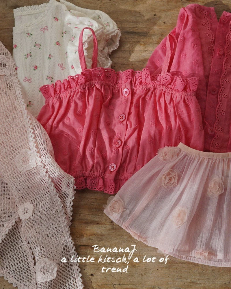 Banana J - Korean Children Fashion - #kidsshorts - Beuri Blouse - 4
