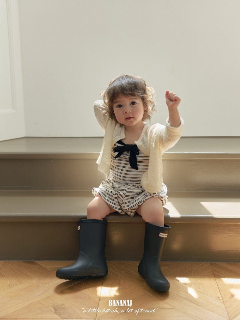 Banana J - Korean Children Fashion - #kidzfashiontrend - Soft Cardigan - 8
