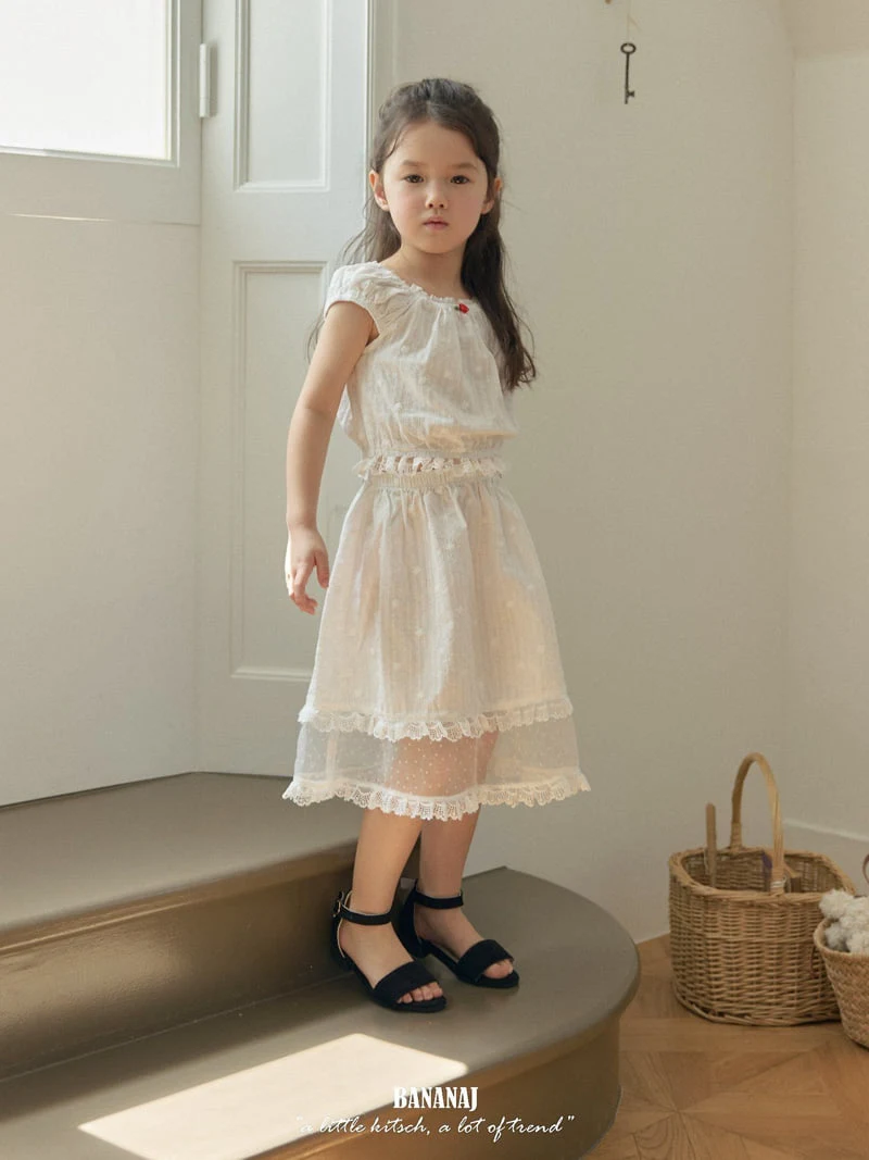 Banana J - Korean Children Fashion - #kidzfashiontrend - Alice Skirt - 10