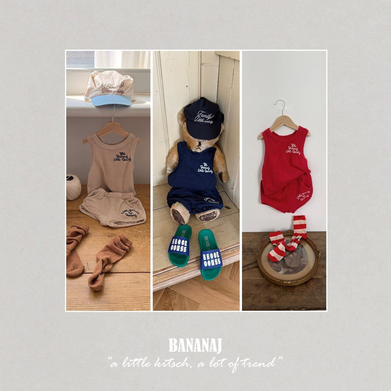 Banana J - Korean Children Fashion - #littlefashionista - Sliding Set