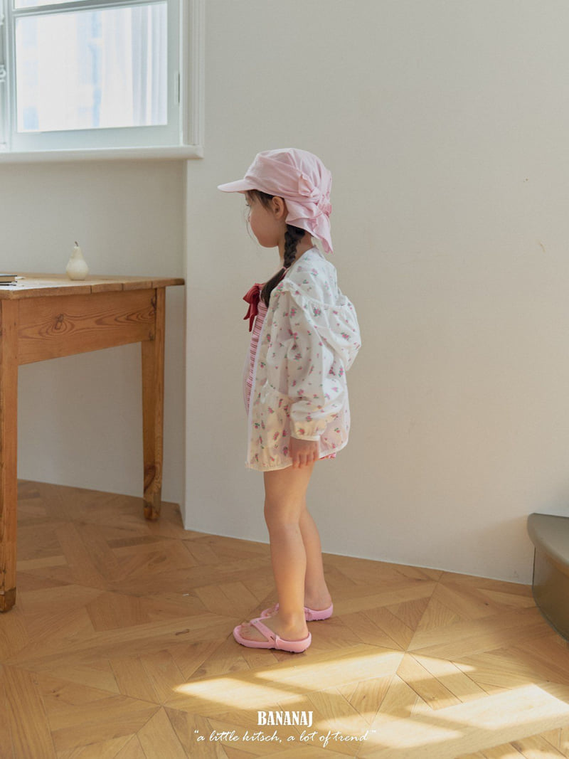 Banana J - Korean Children Fashion - #littlefashionista - Flower Summer Jacket - 7