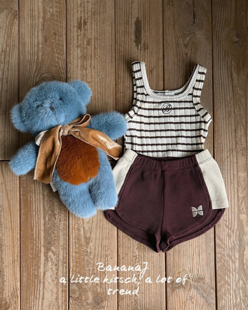 Banana J - Korean Children Fashion - #Kfashion4kids - Running Waffle Pants - 4