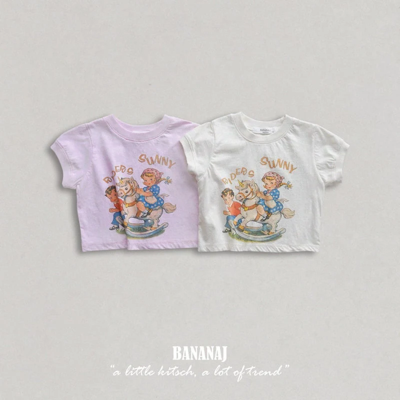Banana J - Korean Children Fashion - #magicofchildhood - Sunny Tee
