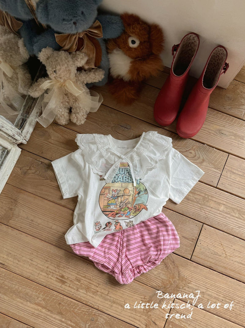 Banana J - Korean Children Fashion - #minifashionista - Super Rabbit Tee - 4