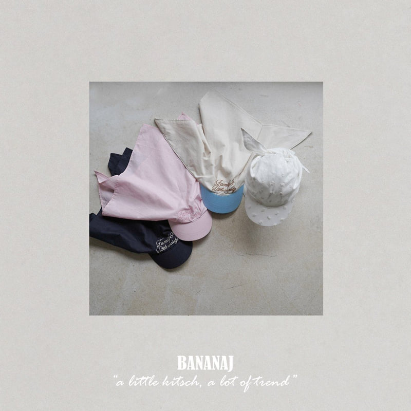 Banana J - Korean Children Fashion - #prettylittlegirls - Scarf Sun Cap