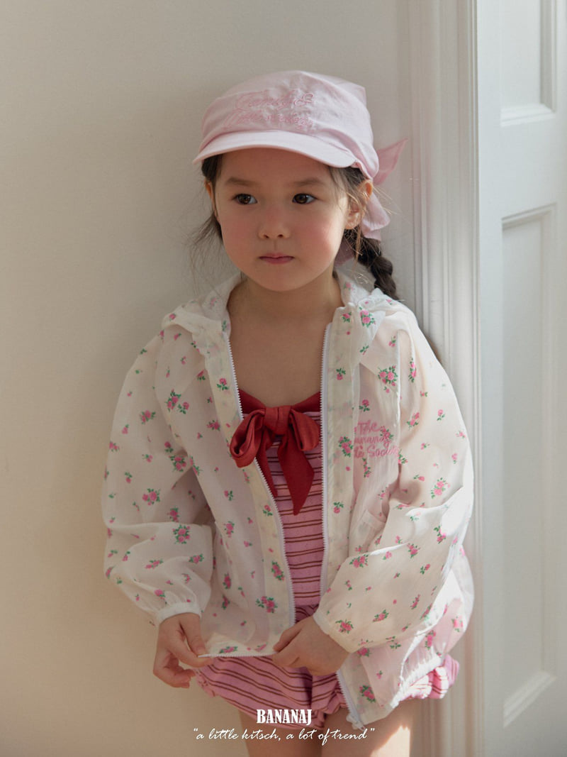 Banana J - Korean Children Fashion - #prettylittlegirls - Flower Summer Jacket - 10