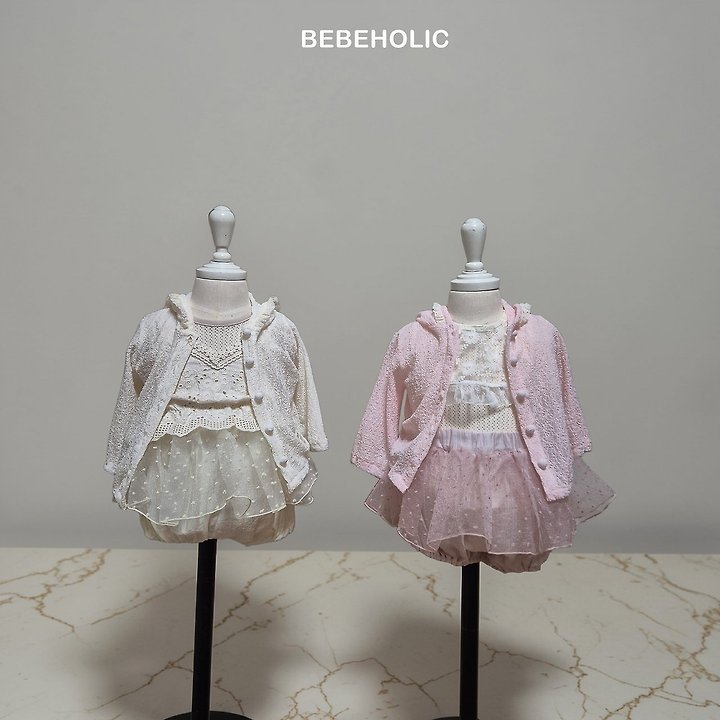 Bebe Holic - Korean Baby Fashion - #babyboutique - Lace Hood Jacket - 2