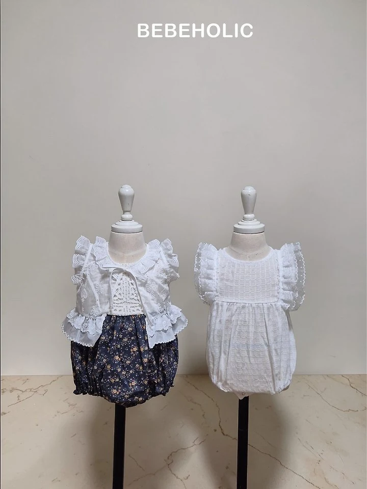 Bebe Holic - Korean Baby Fashion - #babyboutique - Penny Lace Suit - 5