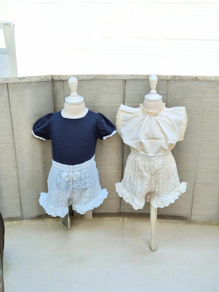 Bebe Holic - Korean Baby Fashion - #babyboutique - Meringue Pants