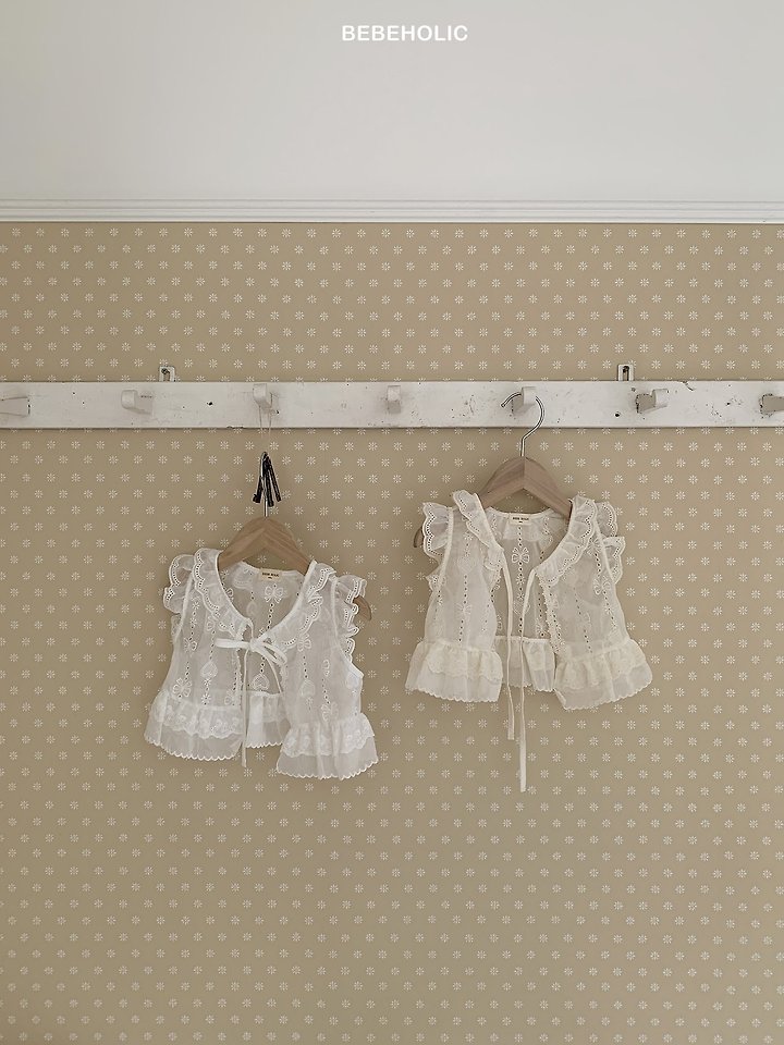 Bebe Holic - Korean Baby Fashion - #babyboutiqueclothing - Heart Ribbon Vest - 2
