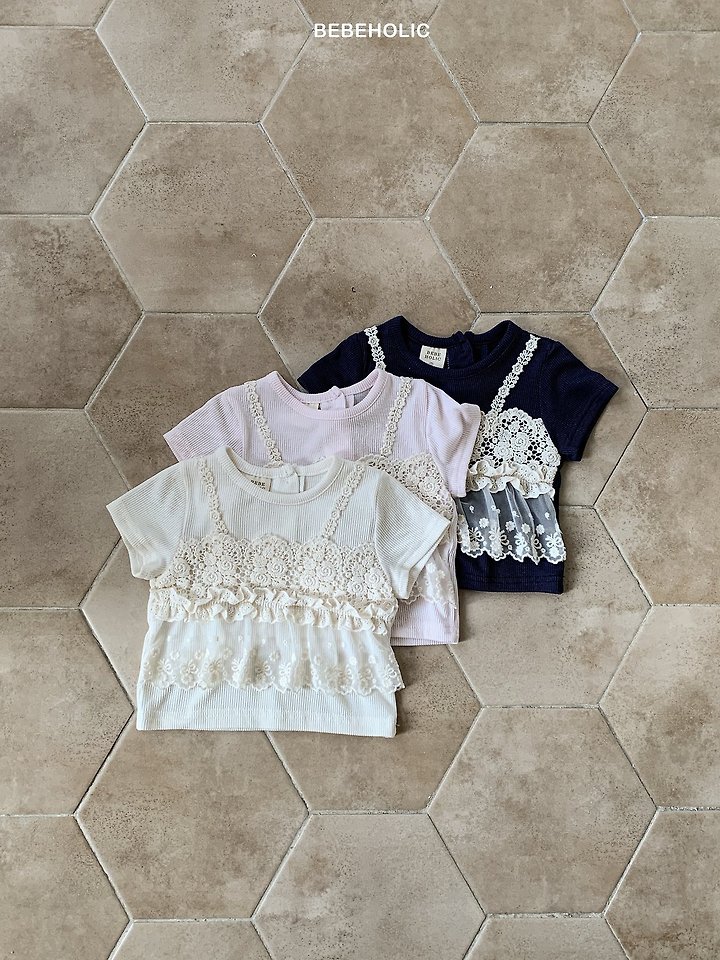 Bebe Holic - Korean Baby Fashion - #babyboutiqueclothing - Vanilla Tee - 9