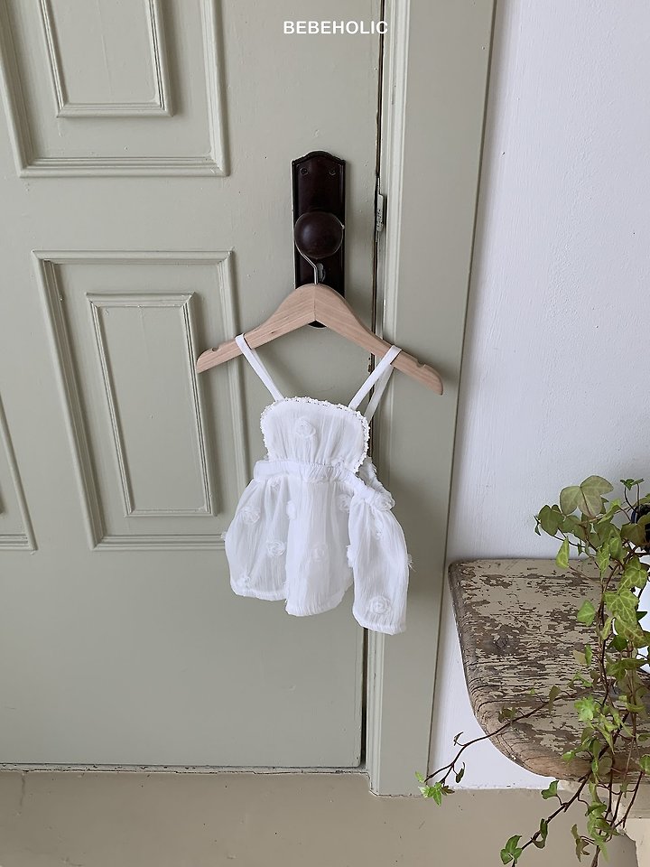 Bebe Holic - Korean Baby Fashion - #babyboutiqueclothing - Rose Apron Skirt - 9