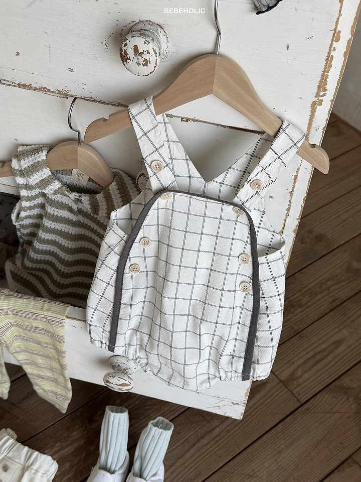 Bebe Holic - Korean Baby Fashion - #babyboutiqueclothing - Cookie Suspender Bloomer - 8