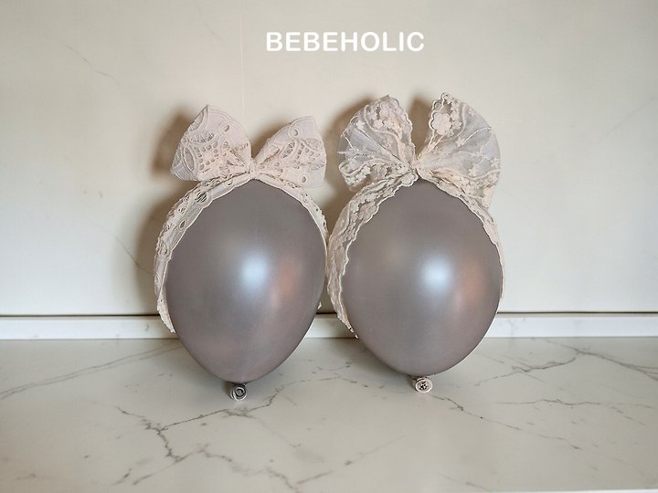 Bebe Holic - Korean Baby Fashion - #babyclothing - Shabang Ribbon Hair Band - 7