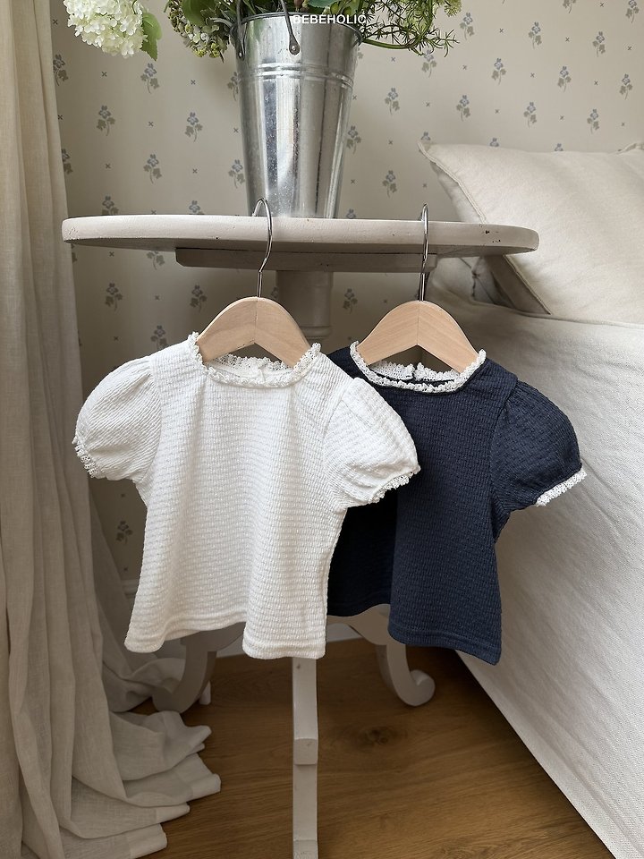 Bebe Holic - Korean Baby Fashion - #babyclothing - Fresh Square Tee - 9