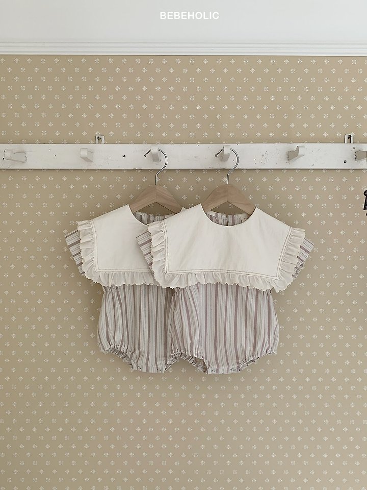 Bebe Holic - Korean Baby Fashion - #babyclothing - Cozy Frill Suit