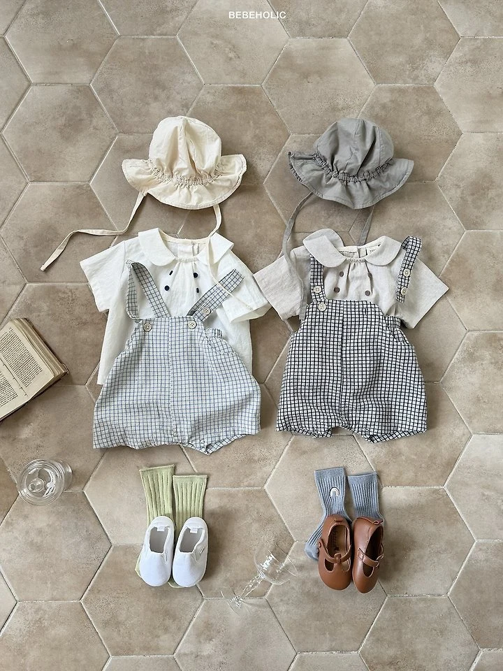 Bebe Holic - Korean Baby Fashion - #babyclothing - Roan Suspender Pants - 2