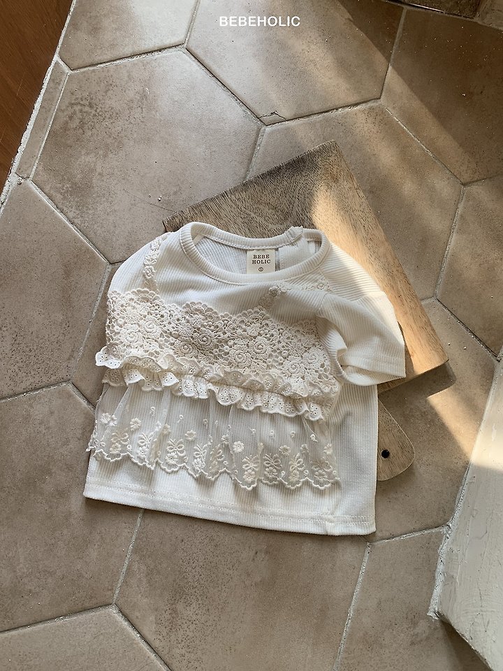 Bebe Holic - Korean Baby Fashion - #babyfashion - Vanilla Tee - 11