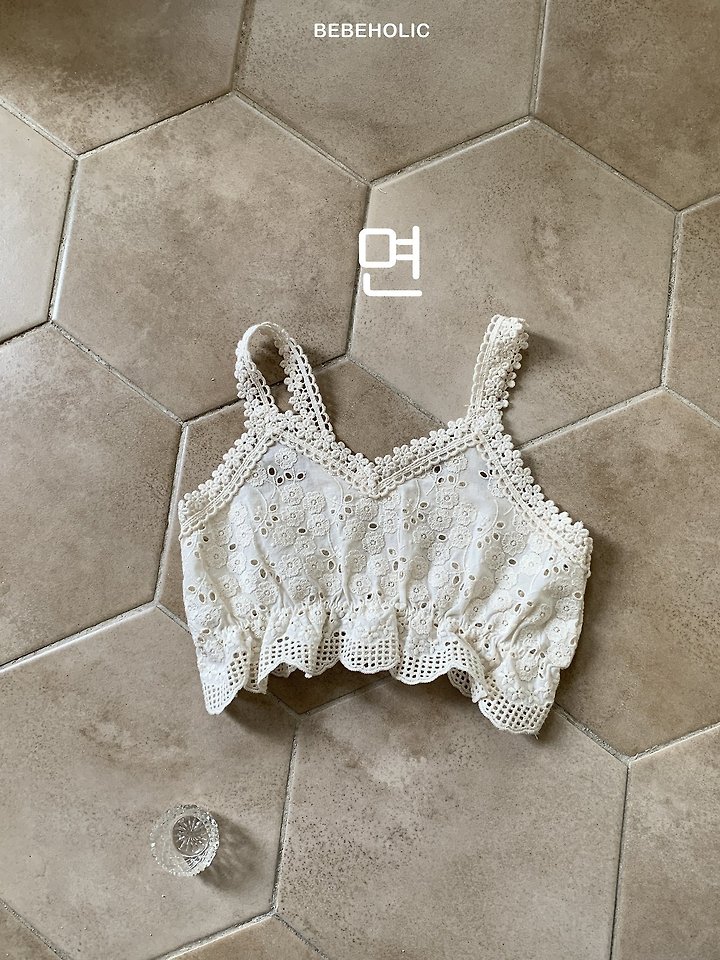 Bebe Holic - Korean Baby Fashion - #babyfever - Lace Bustier - 2
