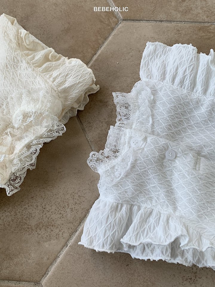 Bebe Holic - Korean Baby Fashion - #babyfever - Sugar Frill Tee - 9