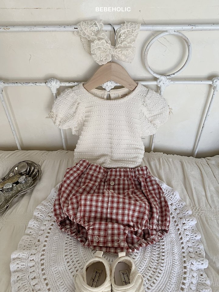 Bebe Holic - Korean Baby Fashion - #babyfever - Green Bloomer - 9