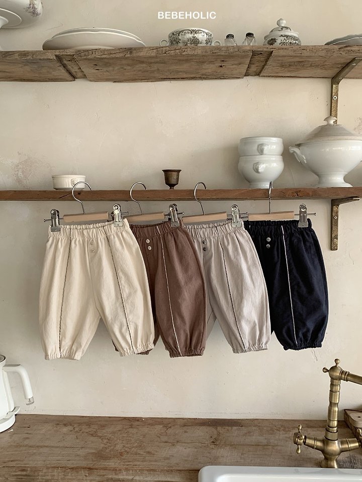 Bebe Holic - Korean Baby Fashion - #babyfever - Rover Linen Pants