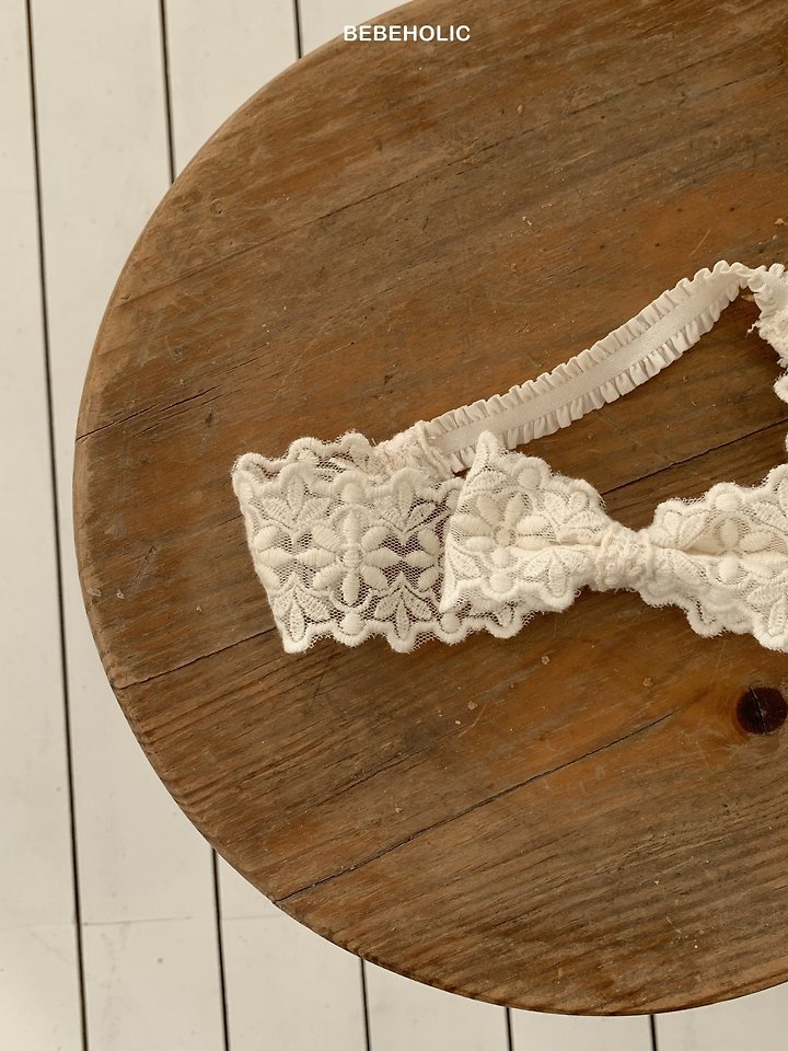 Bebe Holic - Korean Baby Fashion - #babygirlfashion - Lace Hair Band - 8