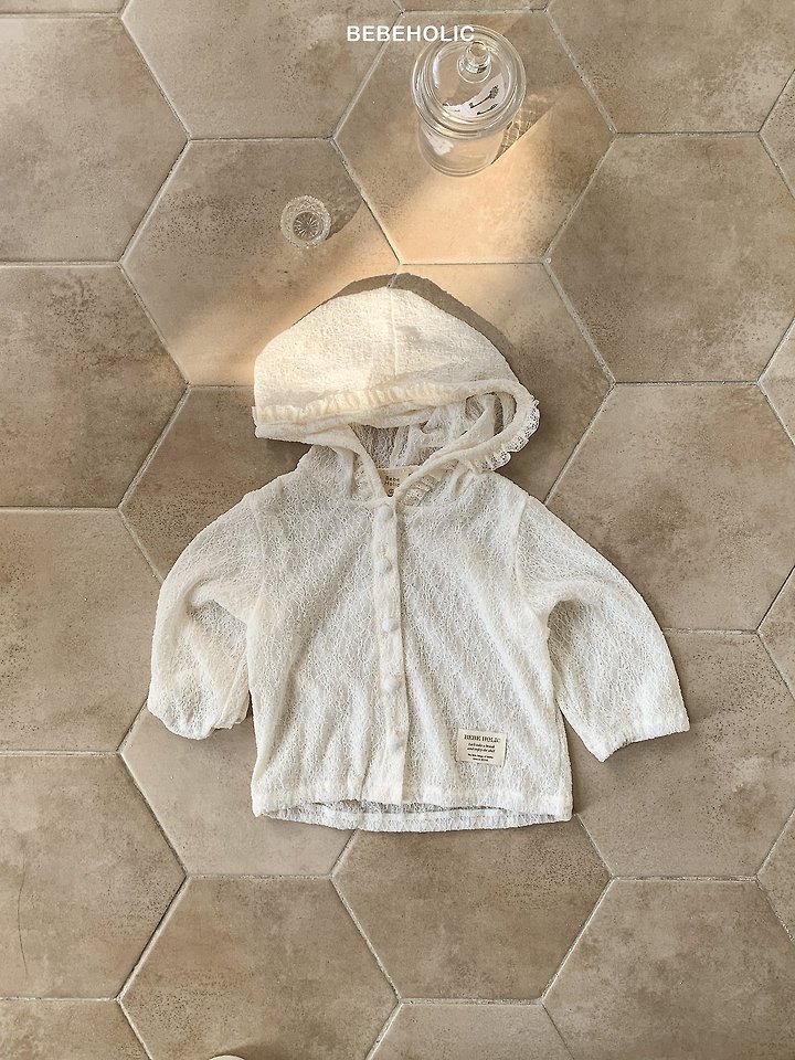 Bebe Holic - Korean Baby Fashion - #babygirlfashion - Lace Hood Jacket - 7