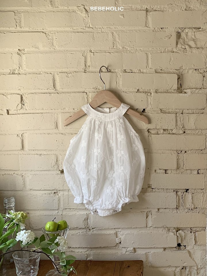 Bebe Holic - Korean Baby Fashion - #babygirlfashion - Ivy Halter Suit - 2