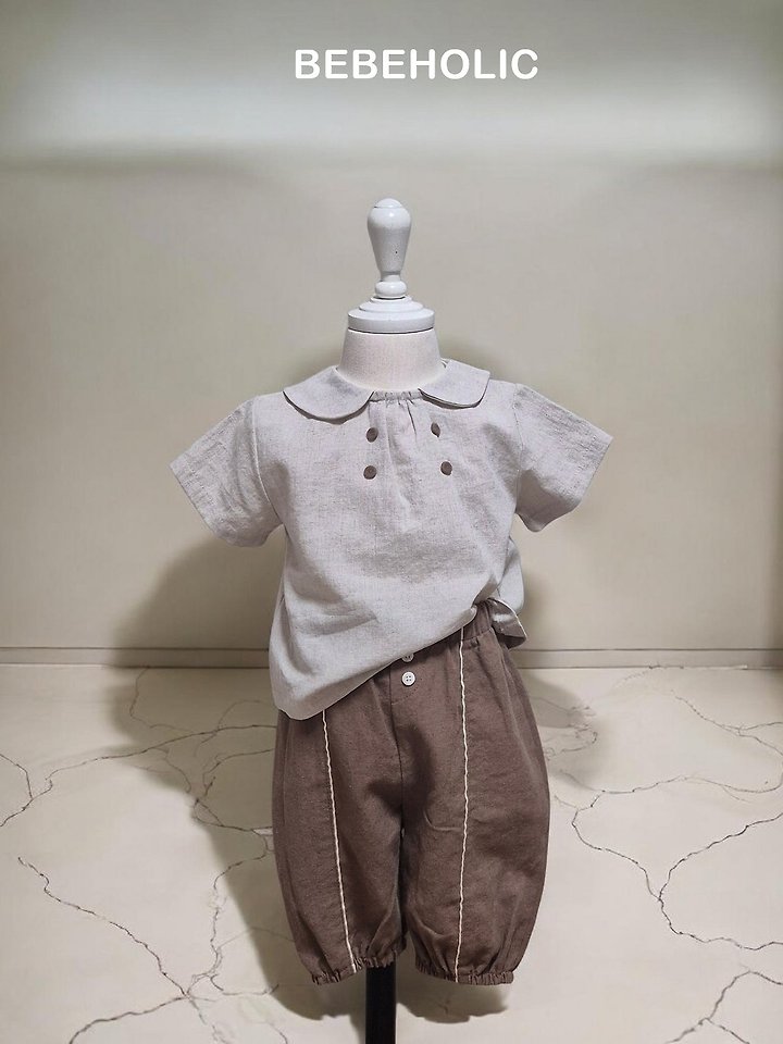 Bebe Holic - Korean Baby Fashion - #babylifestyle - Mael Double Blouse - 6
