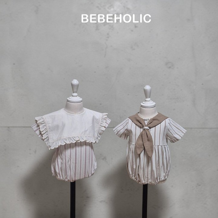 Bebe Holic - Korean Baby Fashion - #babylifestyle - Cozy Frill Suit - 5