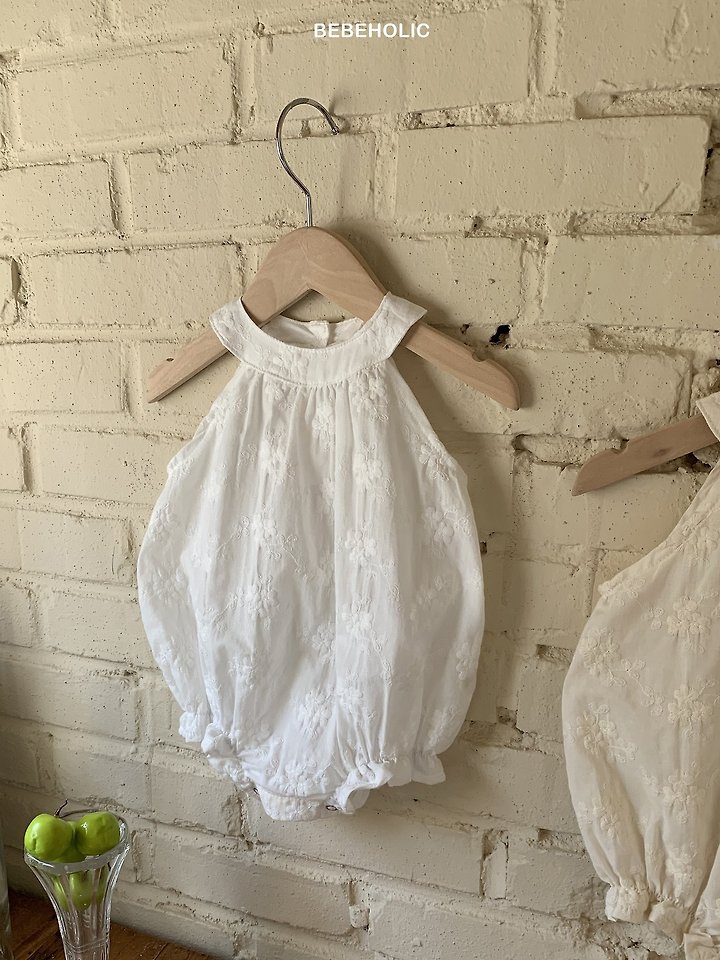 Bebe Holic - Korean Baby Fashion - #babylifestyle - Ivy Halter Suit - 3