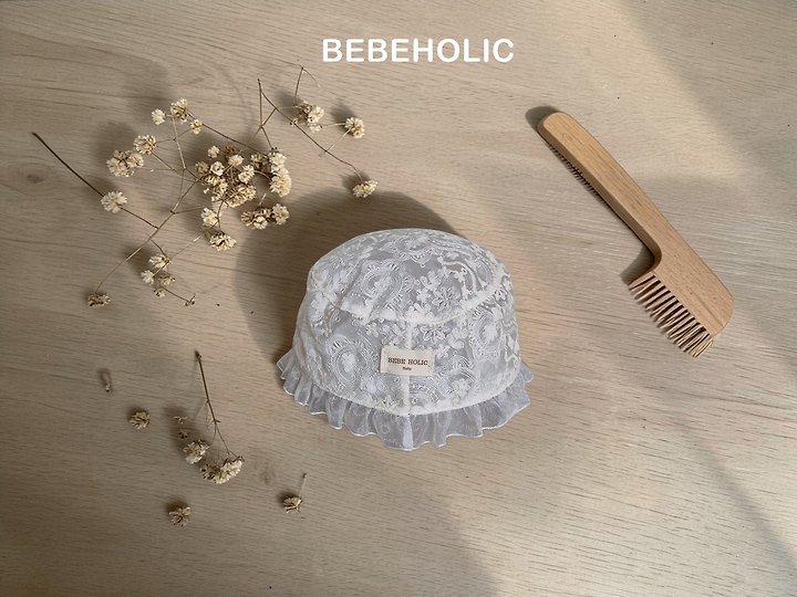 Bebe Holic - Korean Baby Fashion - #babylifestyle - Cap Lace Bonnet - 4