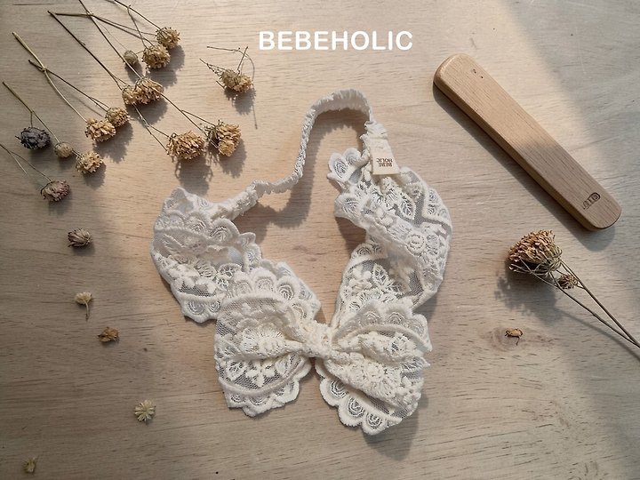 Bebe Holic - Korean Baby Fashion - #babyoninstagram - Lace Hair Band - 10