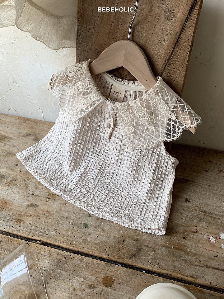 Bebe Holic - Korean Baby Fashion - #babyoninstagram - Poppy Collar Tee - 10