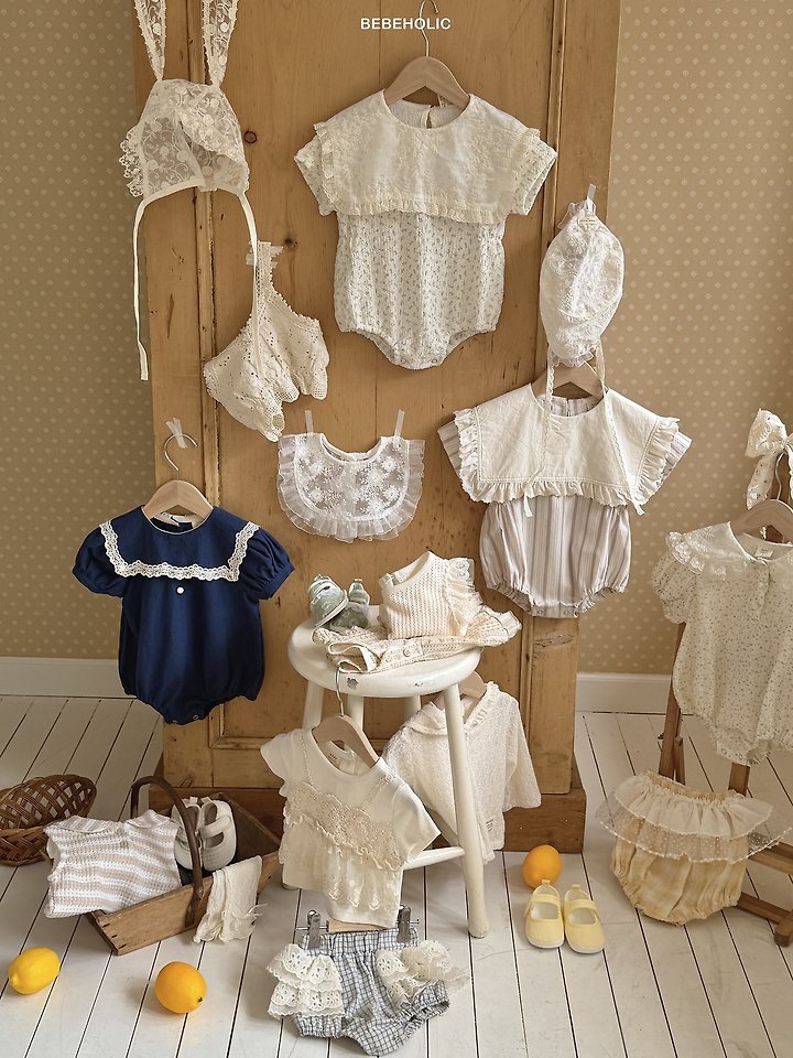 Bebe Holic - Korean Baby Fashion - #babyoninstagram - Cozy Frill Suit - 6