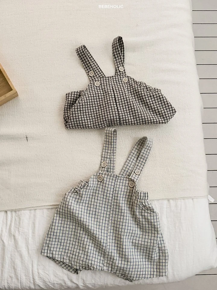 Bebe Holic - Korean Baby Fashion - #babyoninstagram - Roan Suspender Pants - 7